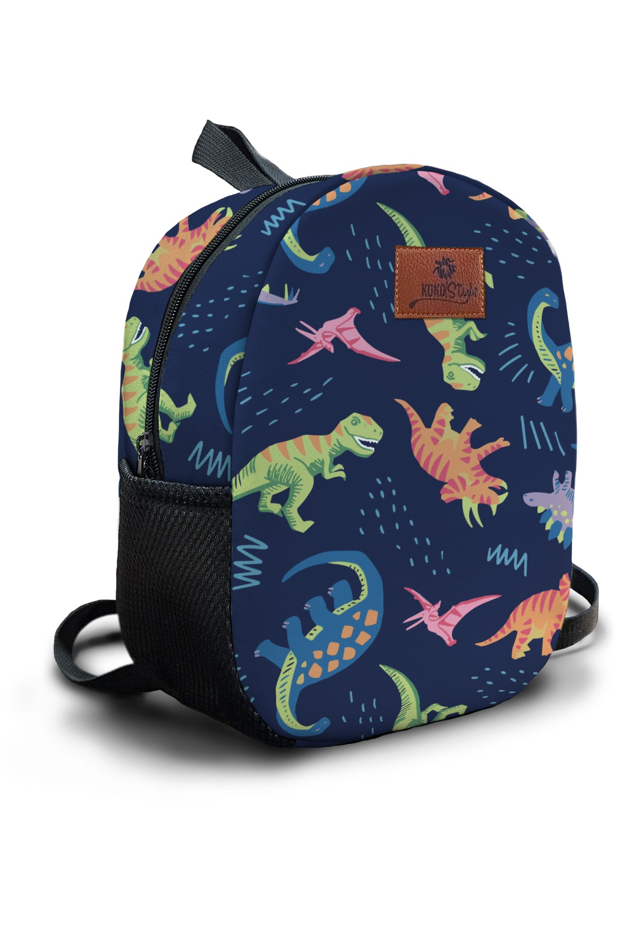 Dino Pattern Preschool Backpack – Medium Size Kids Backpack for Ages 3–5, Daycare Bag