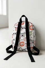 Friends Portrait Pattern Personalized Toddler Backpack – Small Size Kids Backpack for Ages 1–3, Daycare Bag