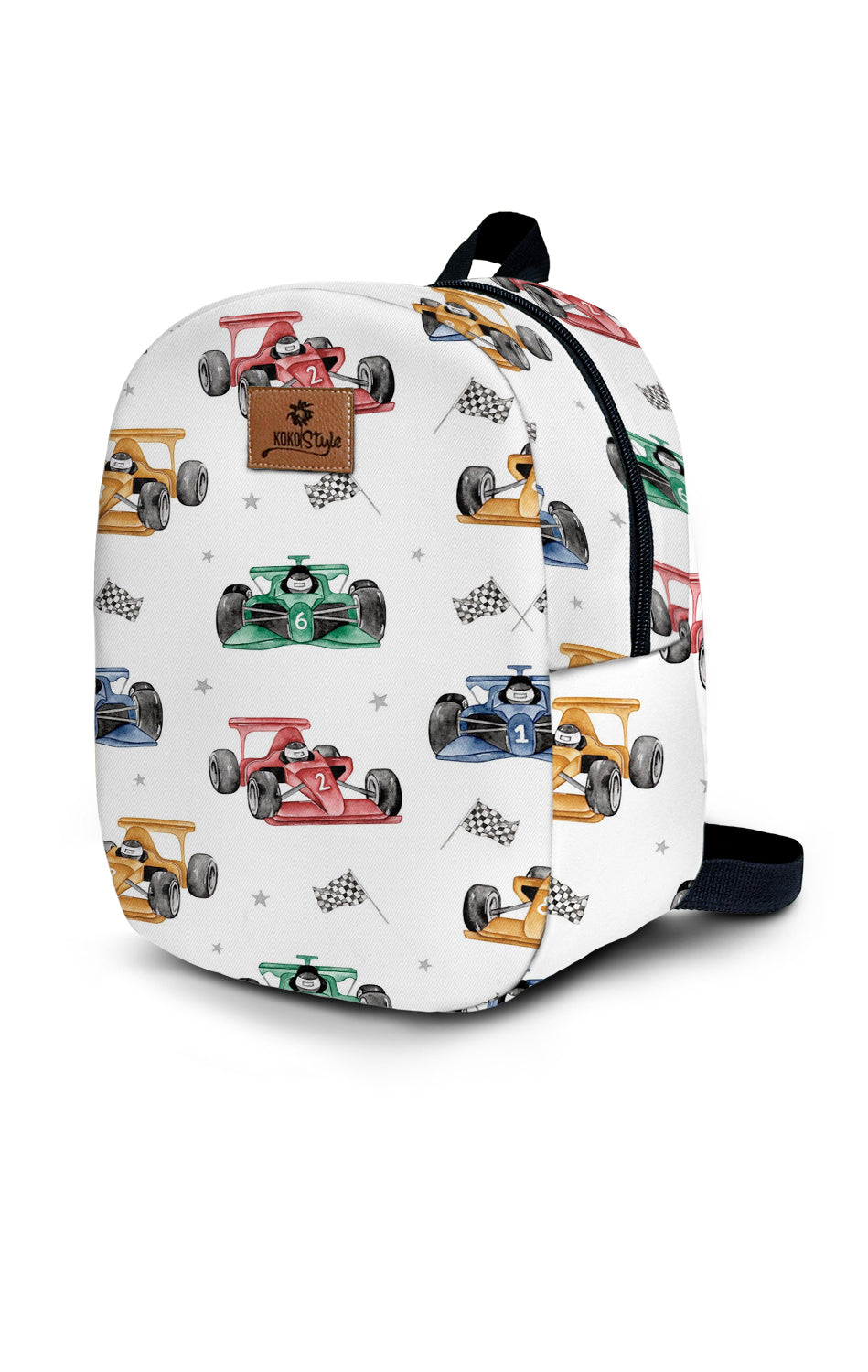 Formula Pattern Toddler Backpack – Small Size Kids Backpack for Ages 1–3, Daycare Bag