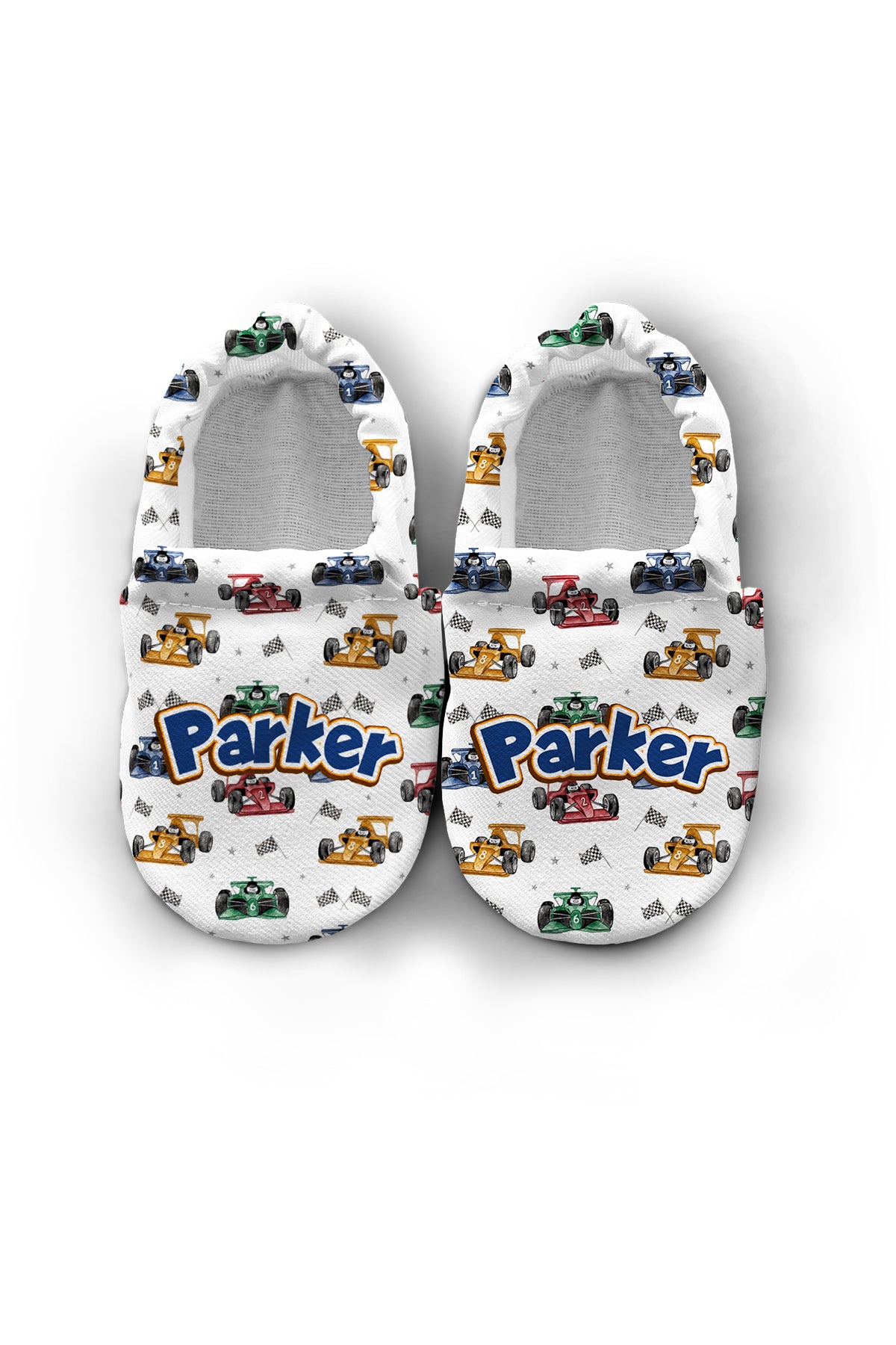 Make It Yours – Personalized Formula Pattern Booties for Babies | Non-Slip, Cotton, Unisex