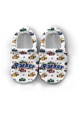 Make It Yours – Personalized Formula Pattern Booties for Babies | Non-Slip, Cotton, Unisex