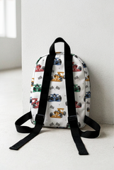 Formula Pattern Personalized Toddler Backpack – Small Size Kids Backpack for Ages 1–3, Daycare Bag