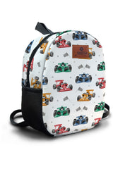 Formula Pattern Preschool Backpack – Medium Size Kids Backpack for Ages 3–5, Daycare Bag