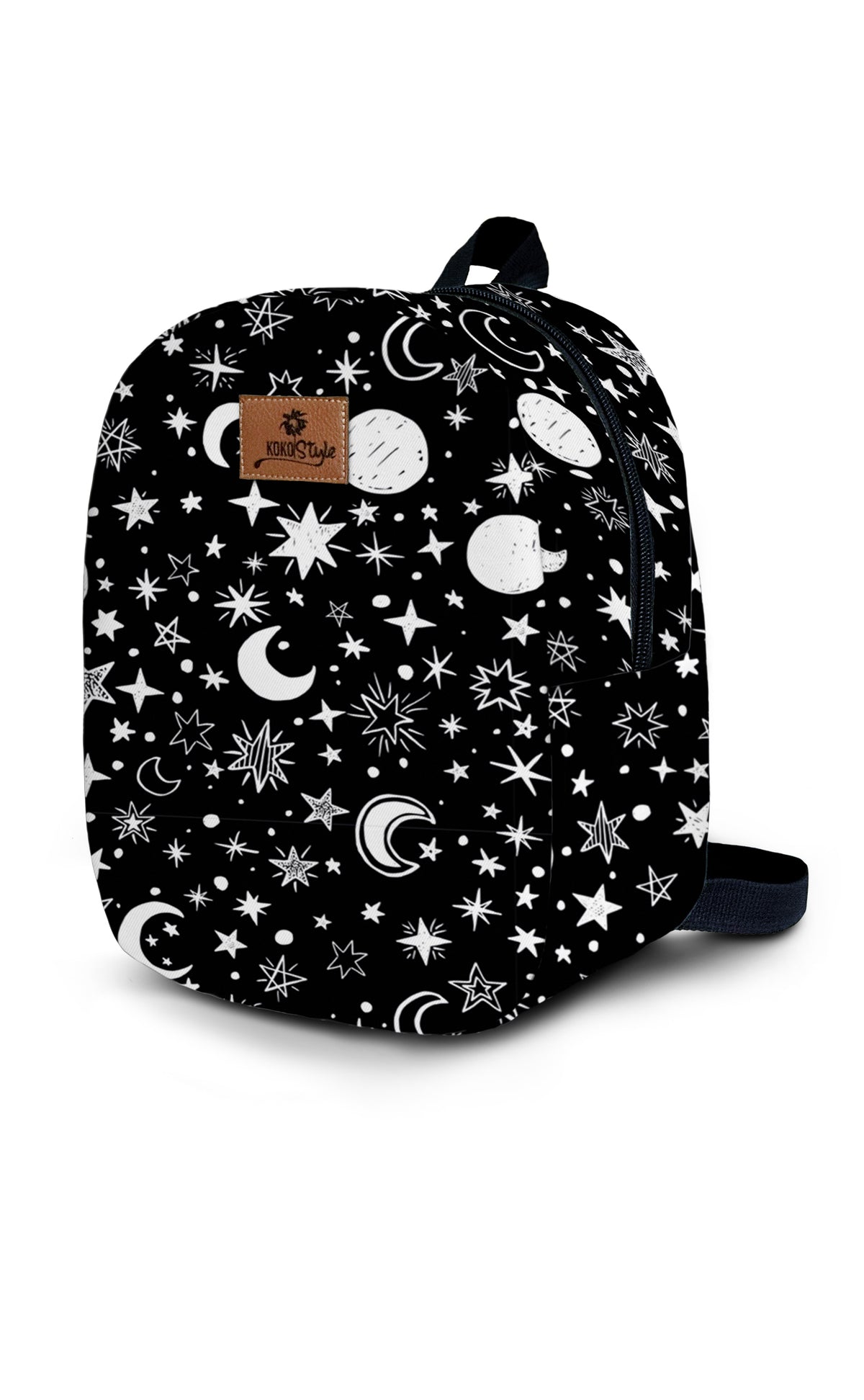 Night Pattern Toddler Backpack – Small Size Kids Backpack for Ages 1–3, Daycare Bag