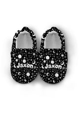 Make It Yours – Personalized Night Pattern Booties for Babies | Non-Slip, Cotton, Unisex