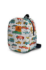Migrating Animals Pattern Toddler Backpack – Small Size Kids Backpack for Ages 1–3, Daycare Bag