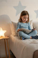 Kokopatik, Non-Slip Sole, Organic Cotton Lined Home Slippers, First Step Shoes, Good Night Patterned Slippers