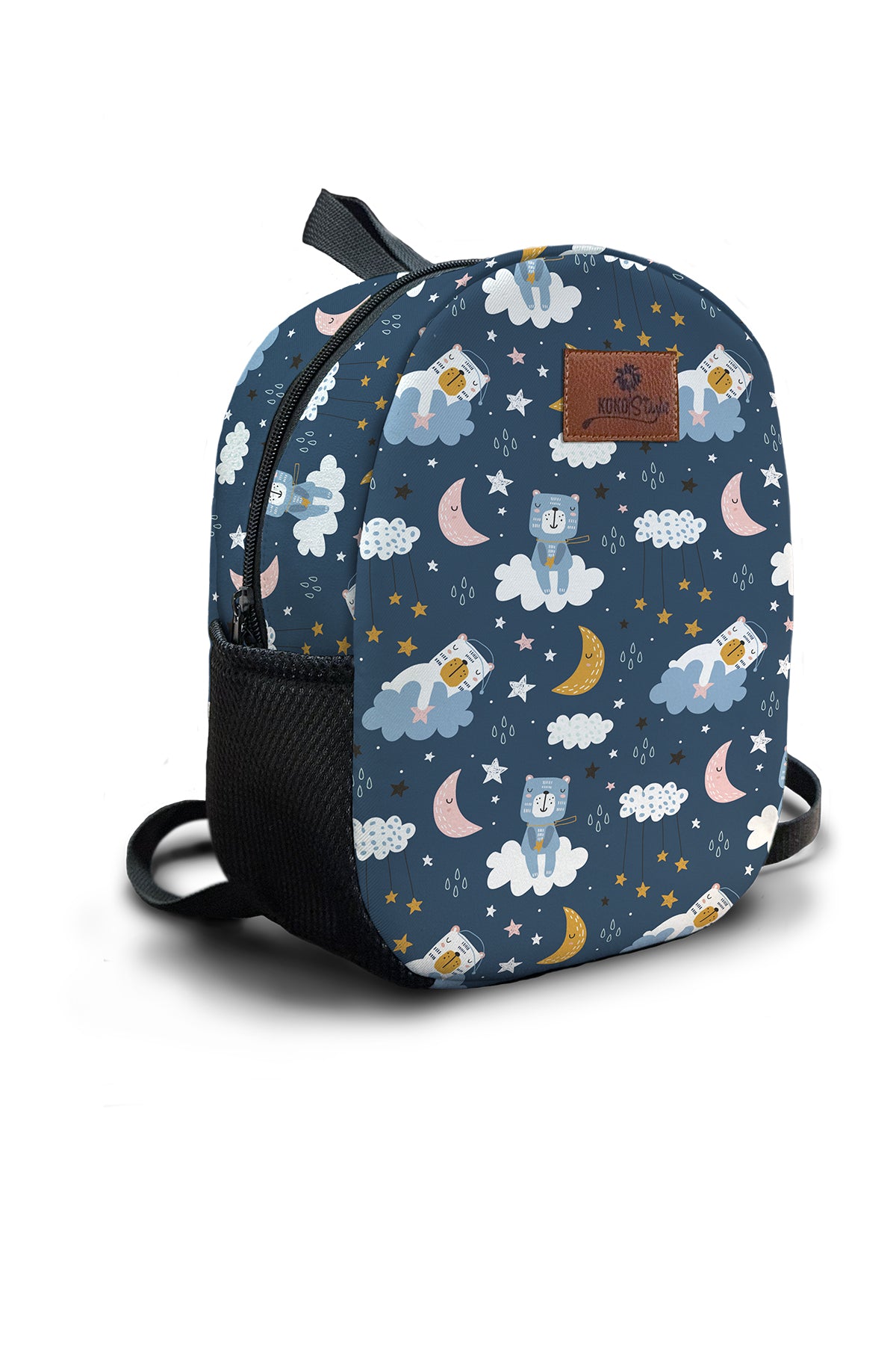 Good Night Pattern Preschool Backpack – Medium Size Kids Backpack for Ages 3–5, Daycare Bag