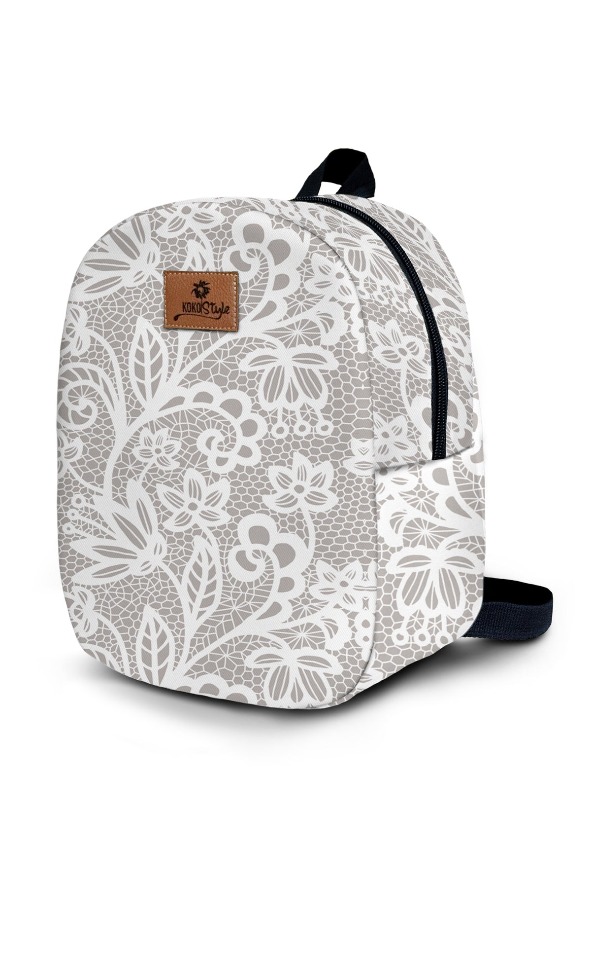 Lace Pattern Toddler Backpack – Small Size Kids Backpack for Ages 1–3, Daycare Bag
