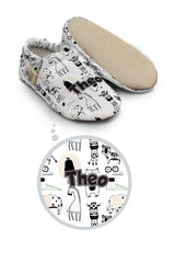 Make It Yours – Personalized Cartoon Pattern Booties for Babies | Non-Slip, Cotton, Unisex