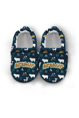 Make It Yours – Personalized Winter Animals Booties for Babies | Non-Slip, Organic Cotton, First Step Shoes