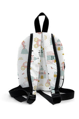 Little Princess Pattern Personalized Backpack – Medium Size Kids Backpack for Ages 3–6, Daycare Bag