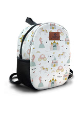 Little Princess Pattern Preschool Backpack – Medium Size Kids Backpack for Ages 3–5, Daycare Bag