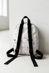 Little Elephant Pattern Personalized Toddler Backpack – Small Size Kids Backpack for Ages 1–3, Daycare Bag