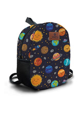 Happy Space Pattern Preschool Backpack – Medium Size Kids Backpack for Ages 3–5, Daycare Bag
