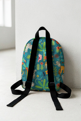 Forest Pattern Personalized Toddler Backpack – Small Size Kids Backpack for Ages 1–3, Daycare Bag