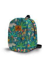 Forest Pattern Toddler Backpack – Small Size Kids Backpack for Ages 1–3, Daycare Bag