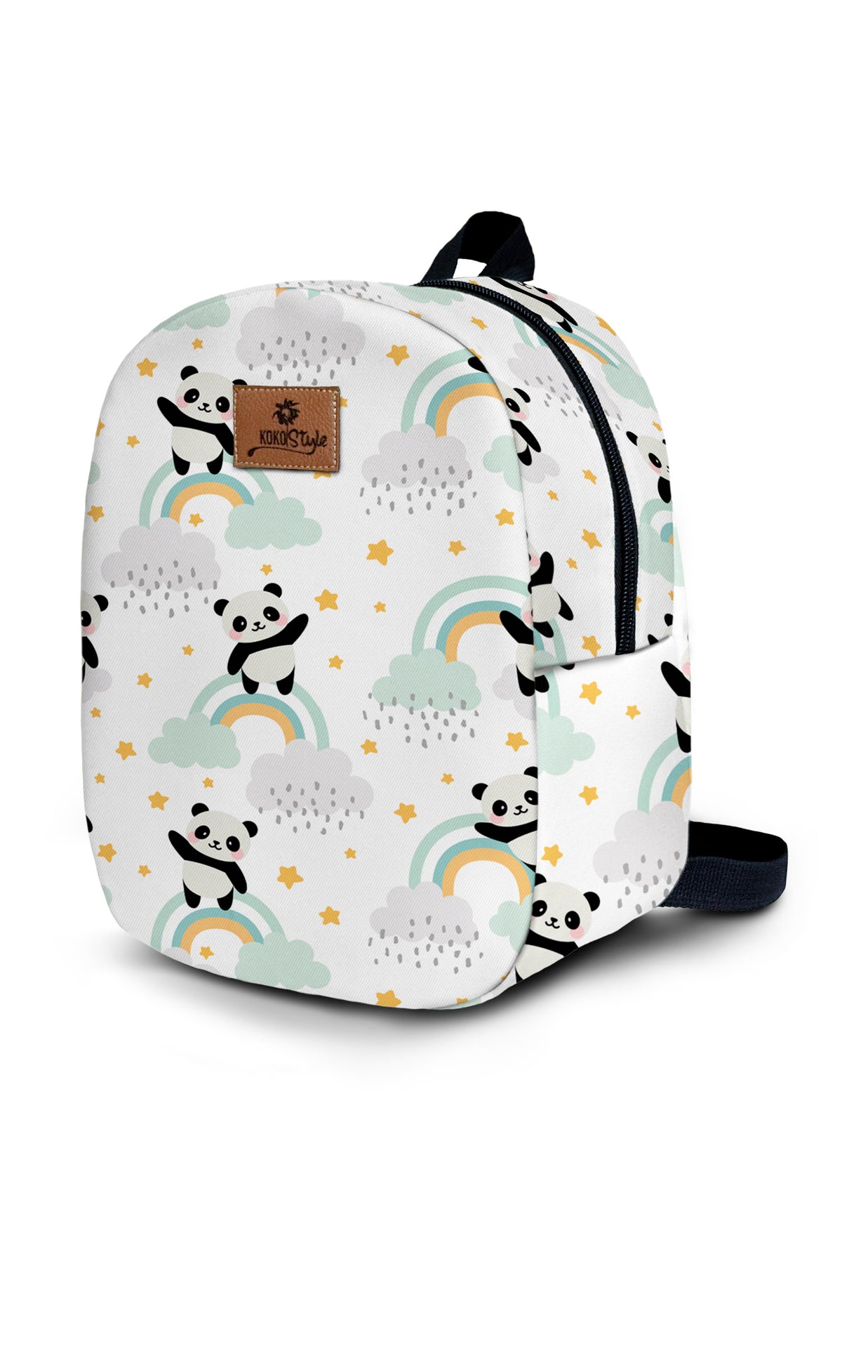 Panda Pattern Toddler Backpack – Small Size Kids Backpack for Ages 1–3, Daycare Bag