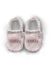 Make It Yours – Personalized Pink Spring Booties for Babies | Non-Slip, Cotton, Home & Nursery Use