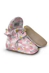 Pink Bubble Baby Booties – Soft and Playful Cotton Booties