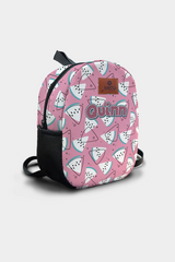 Pink Watermelon Pattern Personalized Backpack – Medium Size Kids Backpack for Ages 3–6, Daycare Bag