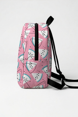 Pink Watermelon Pattern Personalized Toddler Backpack – Small Size Kids Backpack for Ages 1–3, Daycare Bag