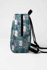 Rabbit Pattern Personalized Toddler Backpack – Small Size Kids Backpack for Ages 1–3, Daycare Bag