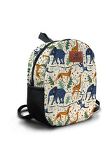 Animated Forest Pattern Preschool Backpack – Medium Size Kids Backpack for Ages 3–5, Daycare Bag