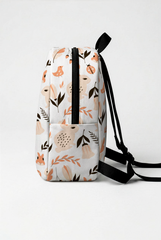Salmon Bunny Pattern Personalized Toddler Backpack – Small Size Kids Backpack for Ages 1–3, Daycare Bag
