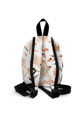 Salmon Bunny Pattern Preschool Backpack – Medium Size Kids Backpack for Ages 3–5, Daycare Bag