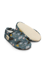 Kokopatik Organic Cotton Baby Booties – Non-Slip Sole, Newborn Booties, Home & Nursery Shoes, Kite Pattern Booties