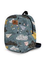 Kite Pattern Toddler Backpack – Small Size Kids Backpack for Ages 1–3, Daycare Bag