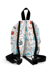 Utopia Pattern Personalized Backpack – Medium Size Kids Backpack for Ages 3–6, Daycare Bag