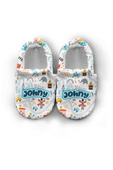 Make It Yours – Personalized Utopia Pattern Booties for Babies | Non-Slip, Organic Cotton, First Step Shoes