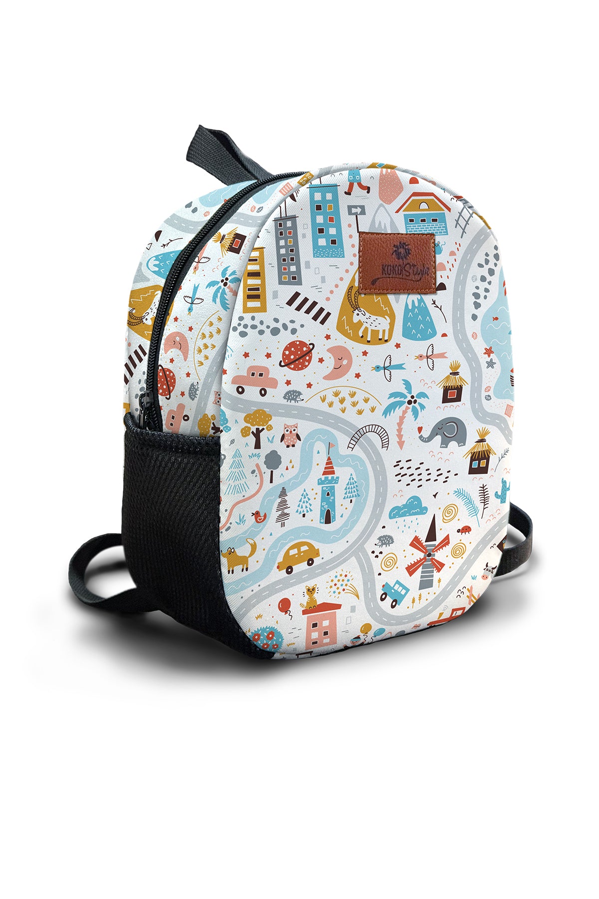 Utopia Pattern Preschool Backpack – Medium Size Kids Backpack for Ages 3–5, Daycare Bag