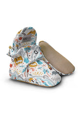 Utopia Baby Booties – Dreamy & Artistic Non-Slip Cotton Slippers for Imaginative Little Steps